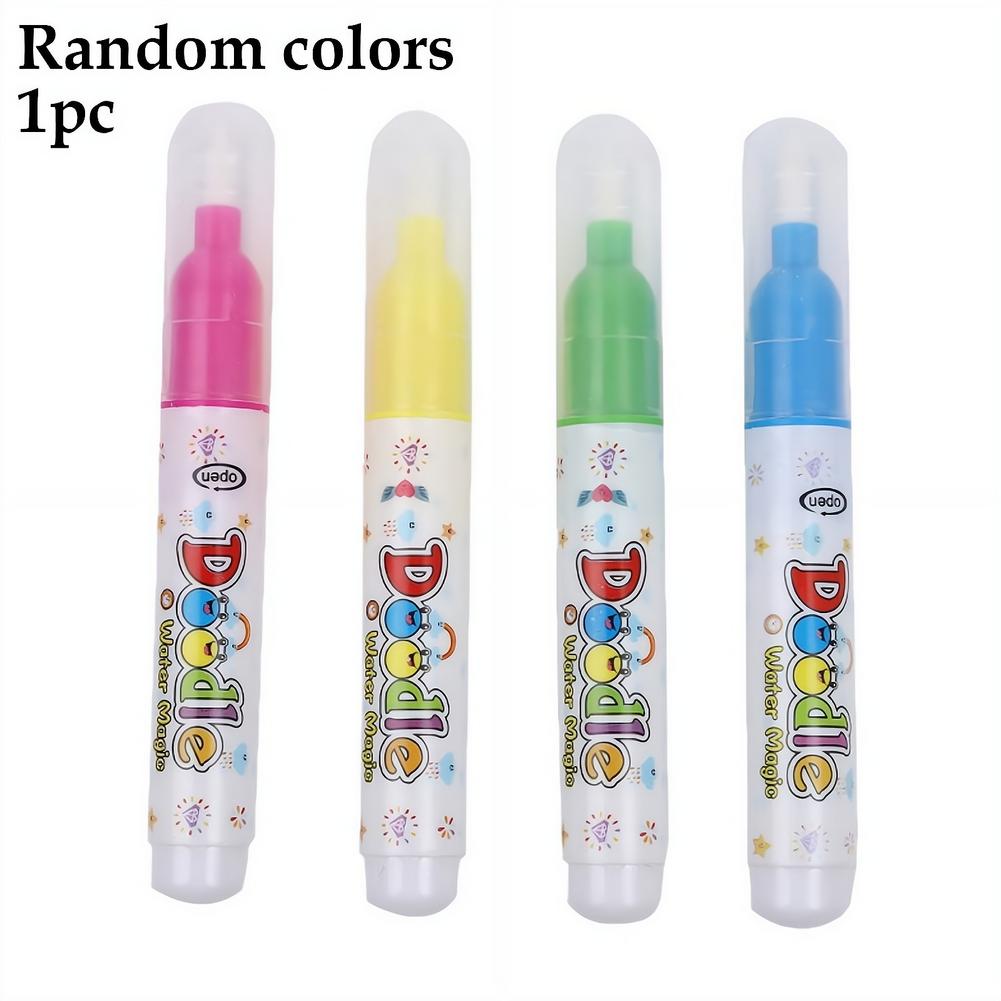 Reusable Water Magic Coloring Book - 1/4PCS Herbruikbare Magic Water Pen voor