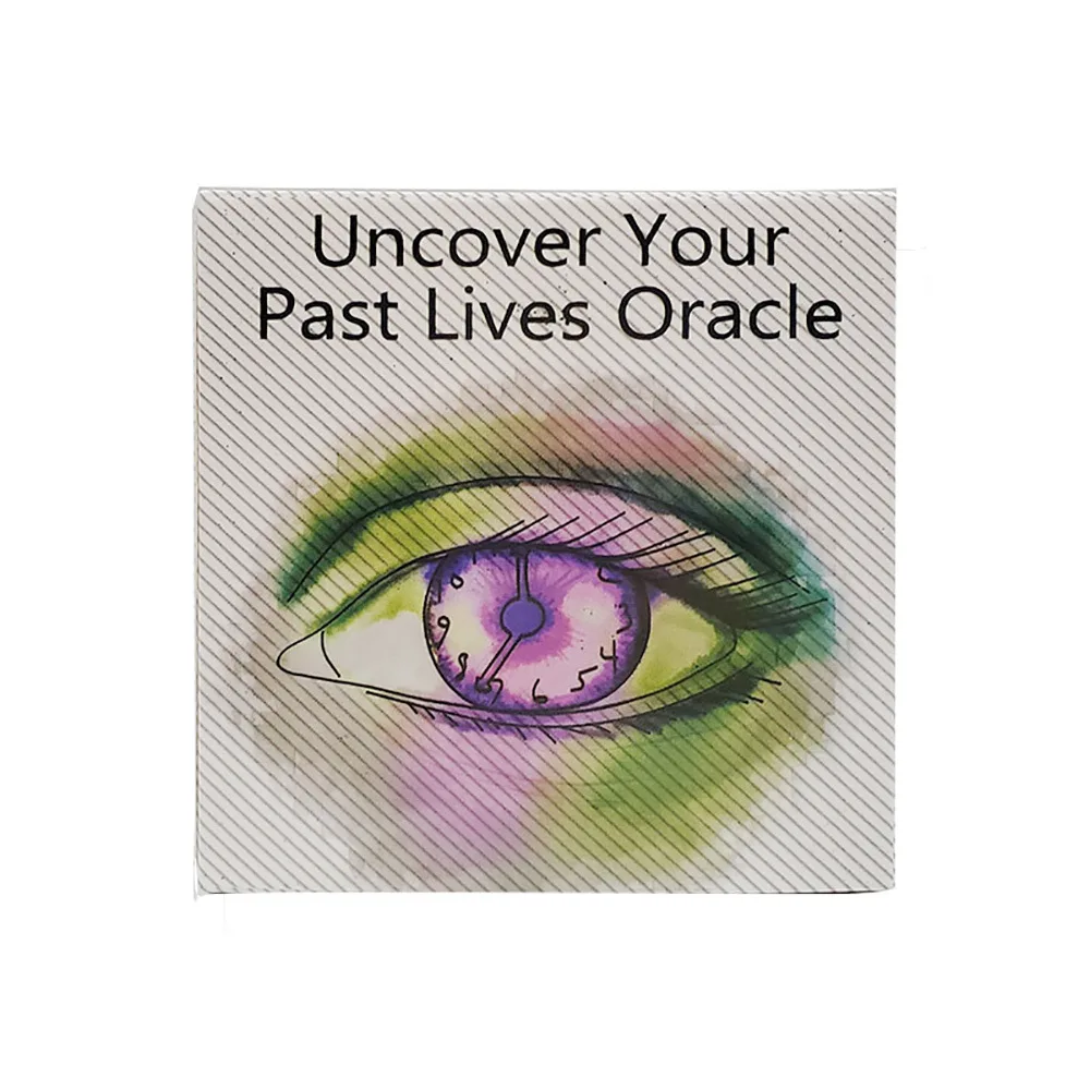 Tarot Deck With Guidebook - Ontdekken Uw Verleden Leven Oracle Dek