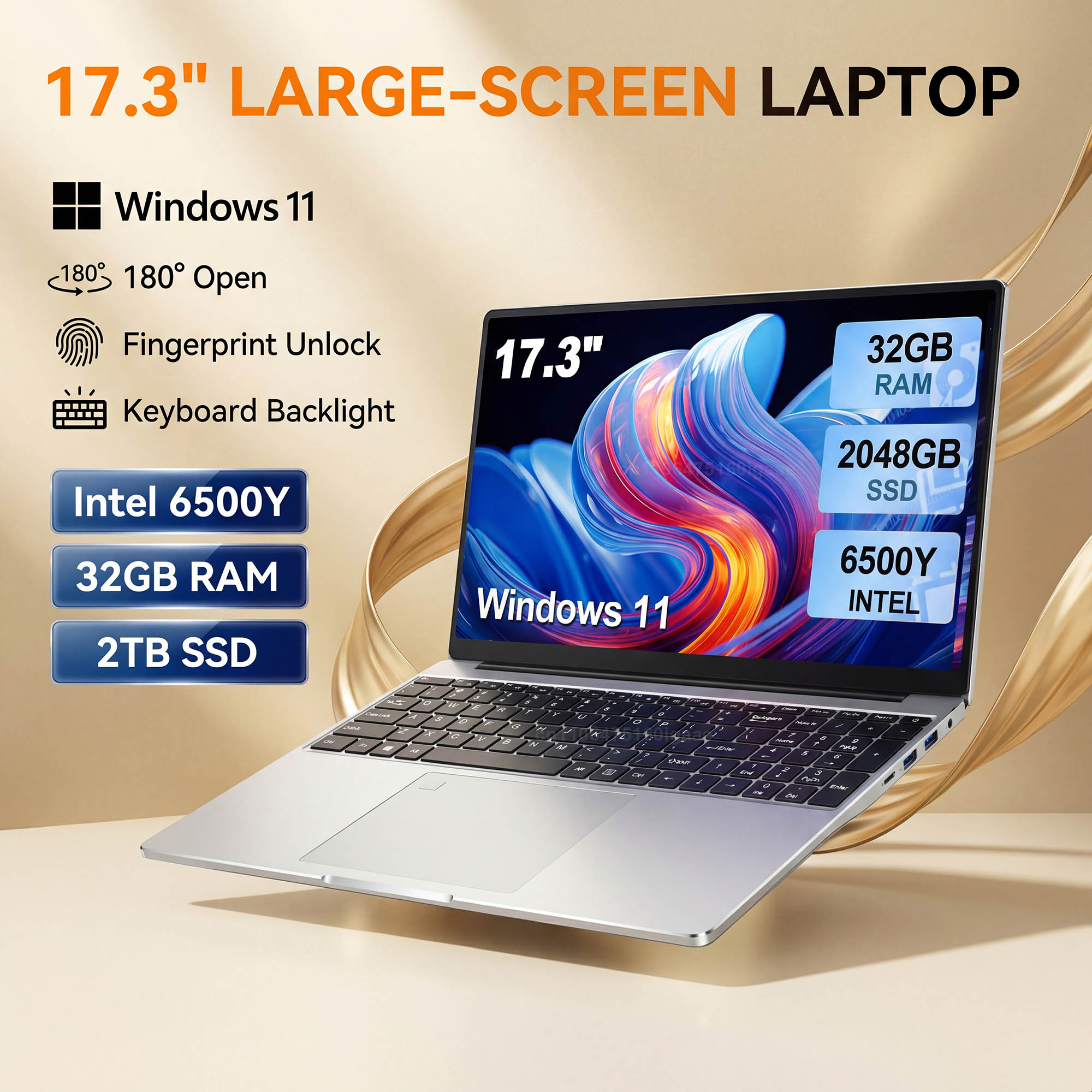 Books - HOT 17,3-inch laptop met groot scherm