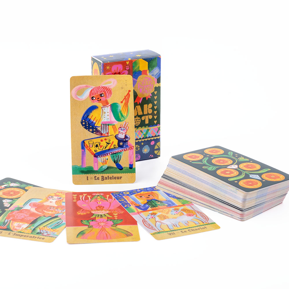 Tarot Deck With Guidebook - Pipspeak Tarot 10,3 * 6 cm