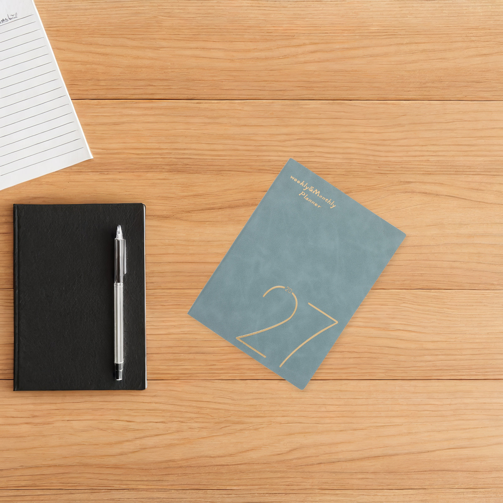 A5 Spiral Dotted Grid Notebook - 2027 Wekelijkse en maandelijkse planner notitieboek