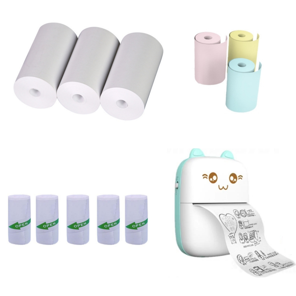 57x25MM Thermisch Papier Stick - Mini Pocket Thermal Printer Paper Roll recensie en prijs