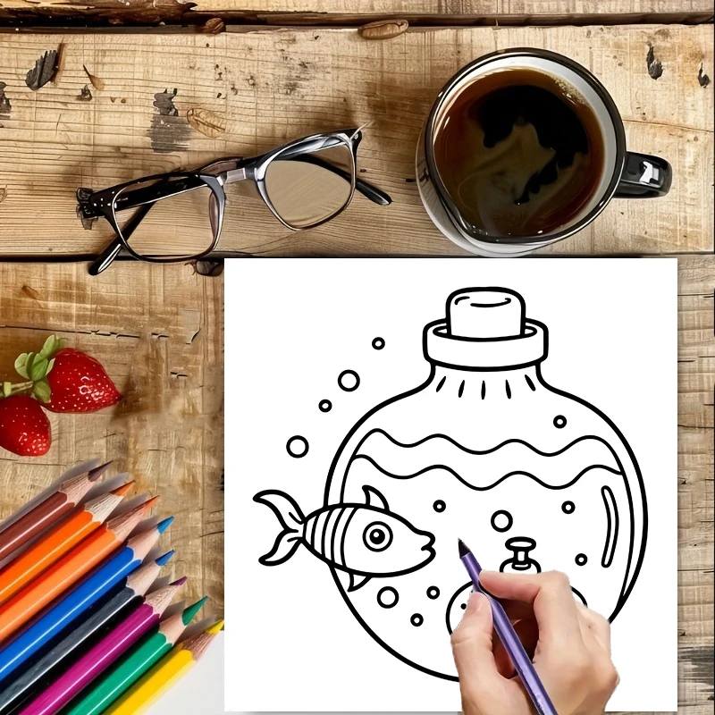 Kleurboek Magic Jar voor volwa - Adult Coloring Book Stress Relief recensie en prijs