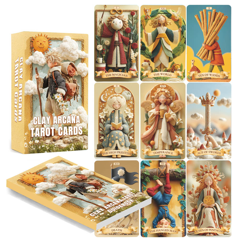 78 Tarotkaarten set, 13x8 cm T - Tarot Deck With Guidebook recensie en prijs
