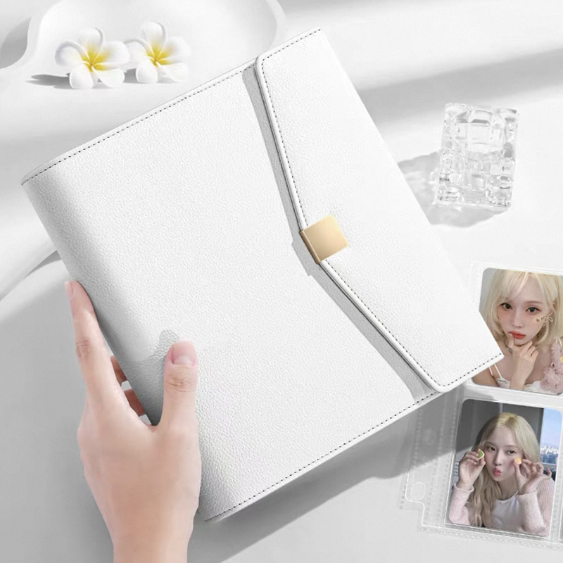 Lichte luxe platina A5 bindmid - Kpop Photo Card Binder 3 Inch recensie en prijs