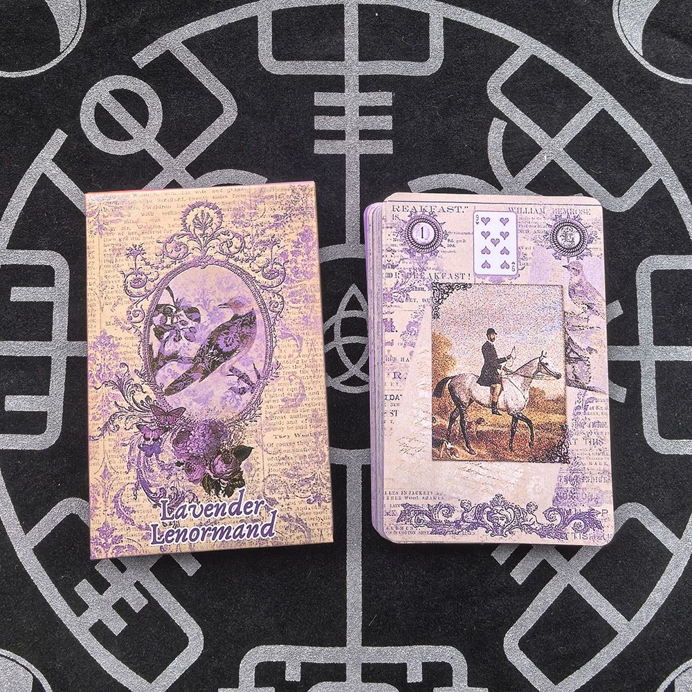 Lavendel Lenormand Deck 9*6cm  - Tarot Deck With Guidebook recensie en prijs