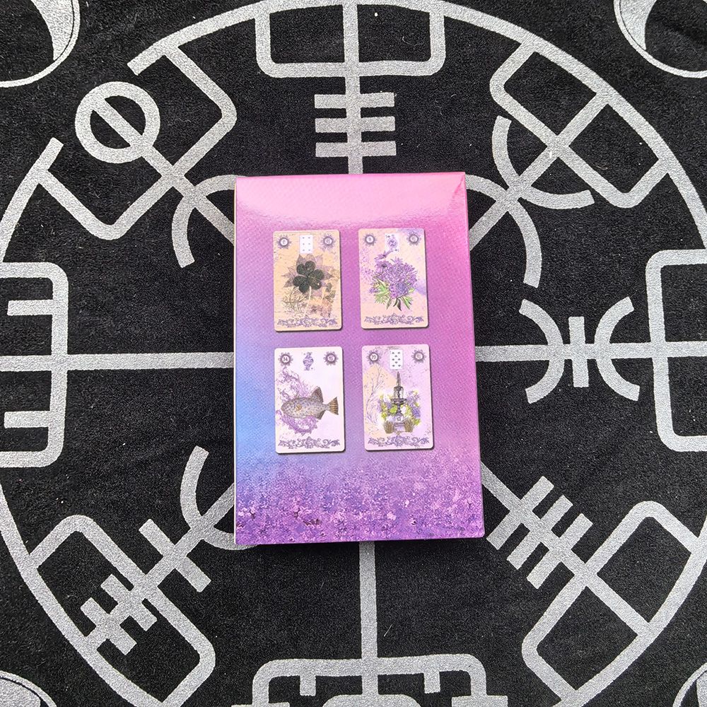 Lavendel Lenormand Deck 9*6cm  - Tarot Deck With Guidebook recensie en prijs