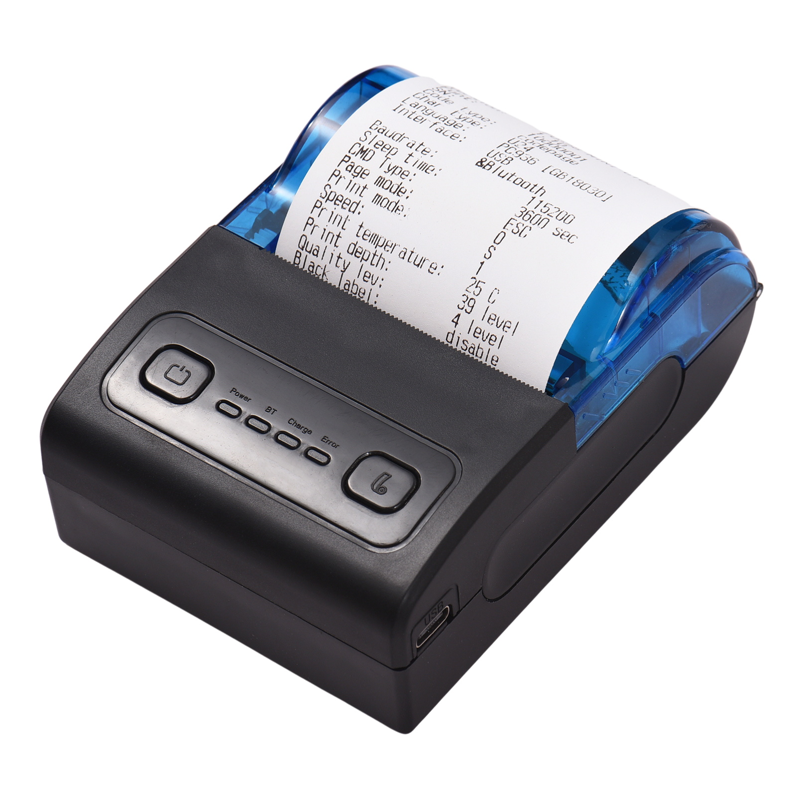 MPT-II draagbare mini-thermisc - Mini Pocket Thermal Printer Paper Roll recensie en prijs