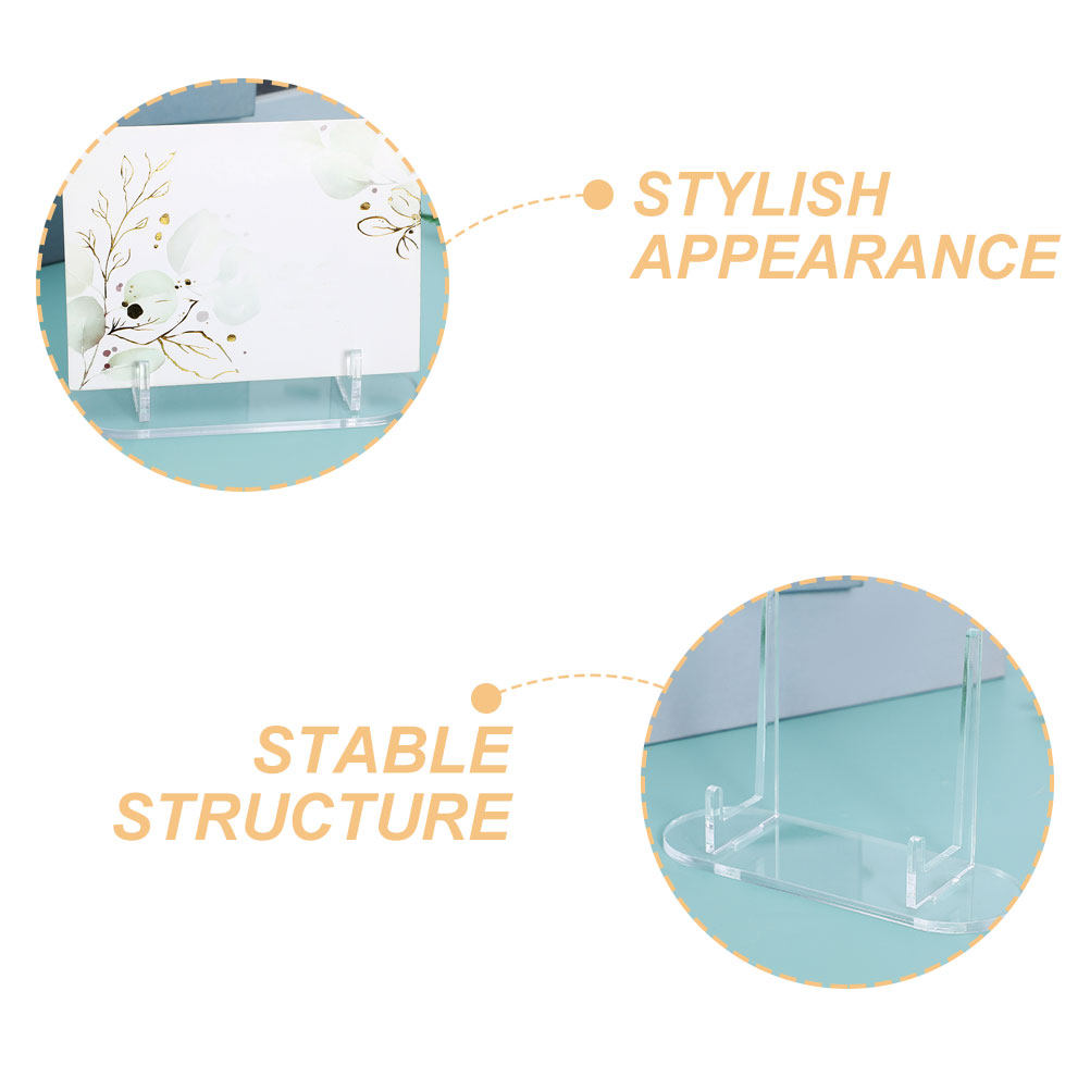 2 stuks transparante acryl dis - Clear Acrylic Book Stand Holder recensie en prijs