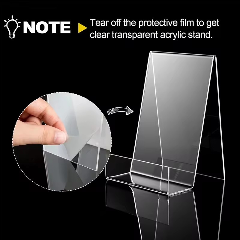 4 stuks transparante verstelba - Clear Acrylic Book Stand Holder recensie en prijs