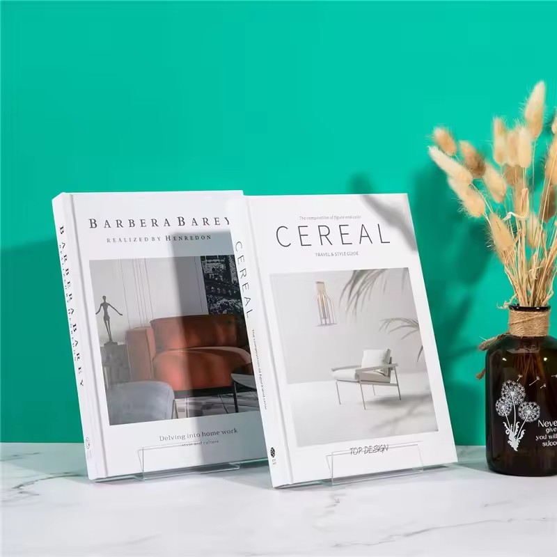 4 stuks transparante verstelba - Clear Acrylic Book Stand Holder recensie en prijs