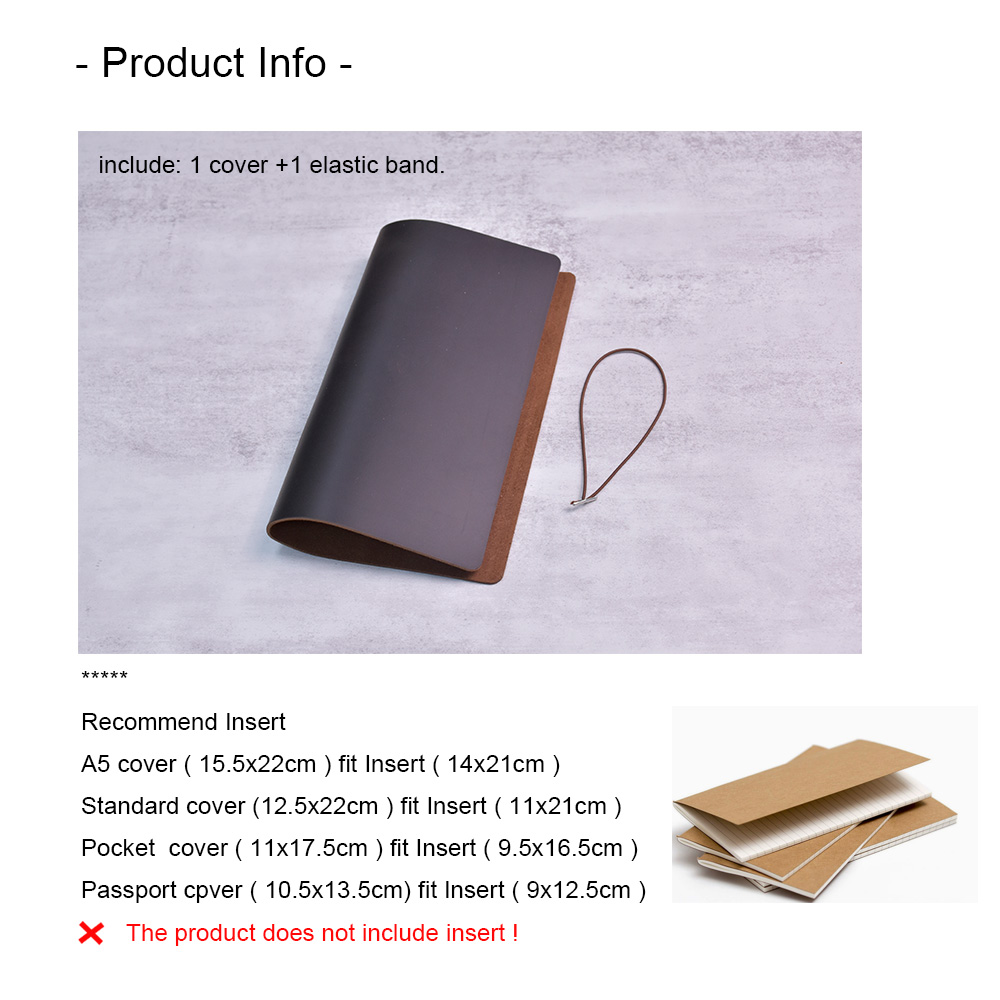 DIY Notebook Cover Crazy Horse - Vintage Leather Journal Notebook recensie en prijs