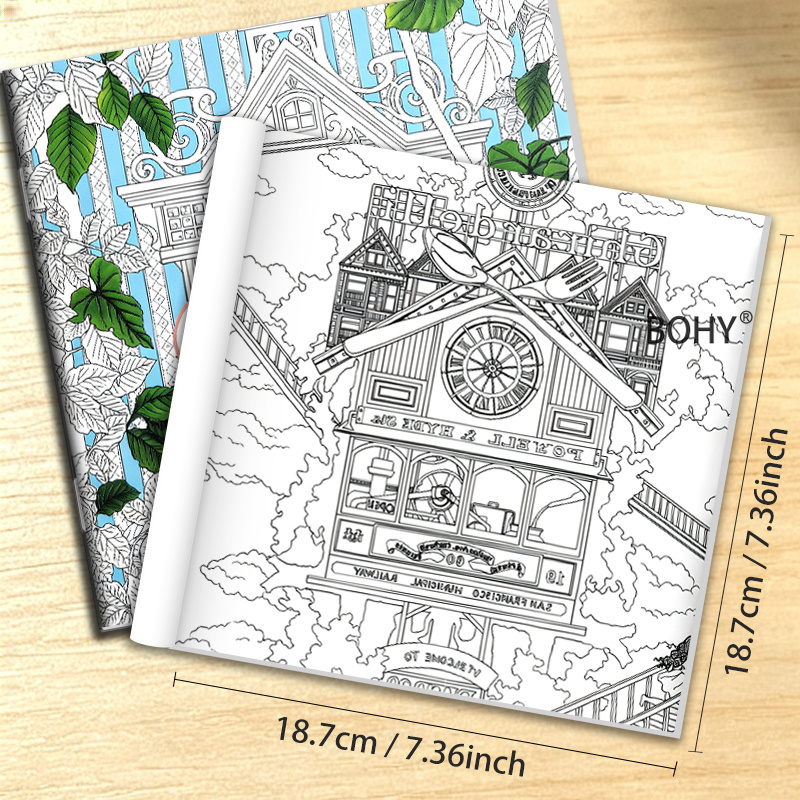 1 Kleurboek met tijdreis-thema - Adult Coloring Book Stress Relief recensie en prijs