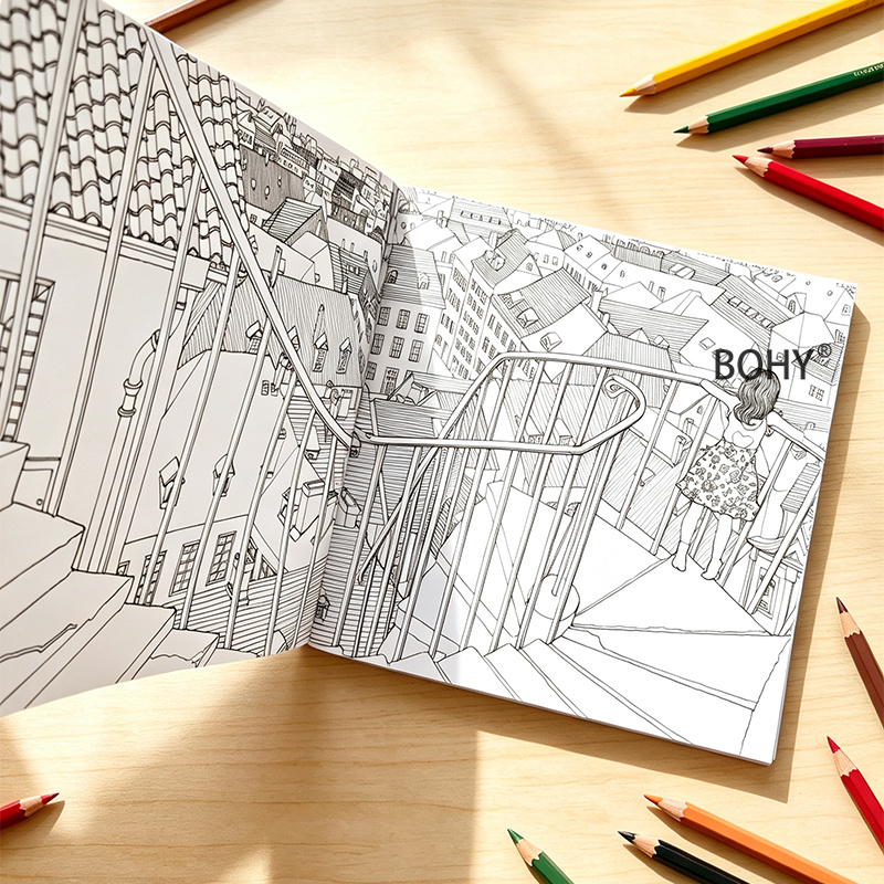 1 Kleurboek met tijdreis-thema - Adult Coloring Book Stress Relief recensie en prijs