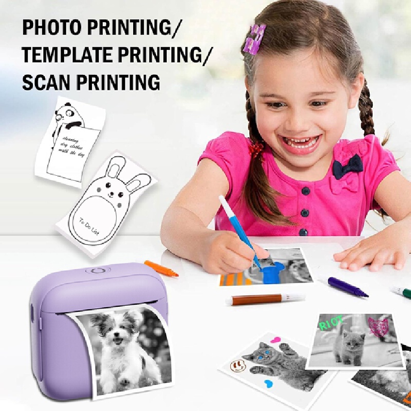 Mini Pocket Bluetooth Inkless  - Mini Pocket Thermal Printer Paper Roll recensie en prijs