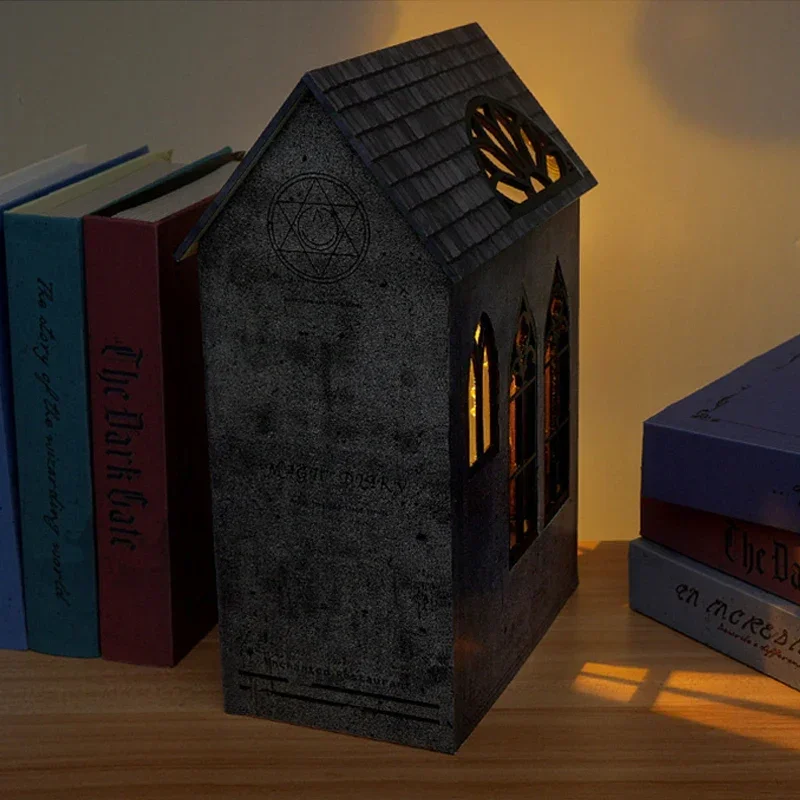 Magische restaurant boekenplan - Diy Wooden Book Nook Kit Shelf Insert recensie en prijs