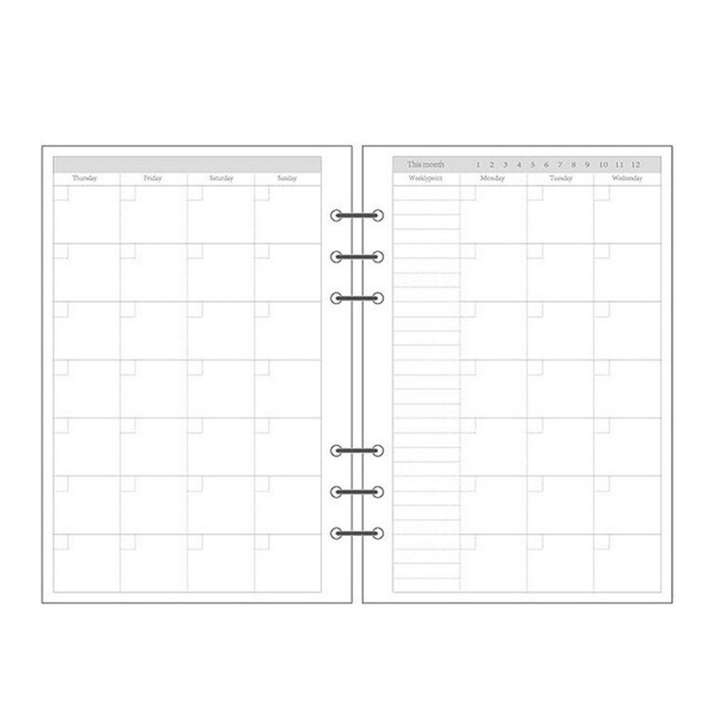 Grid Daily Planner 45 Vellen S - A5 Spiral Dotted Grid Notebook recensie en prijs